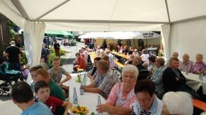 Ordentlich Betrieb auf der Geburtstagsfeier