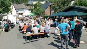 Ordentlich Betrieb auf der Geburtstagsfeier